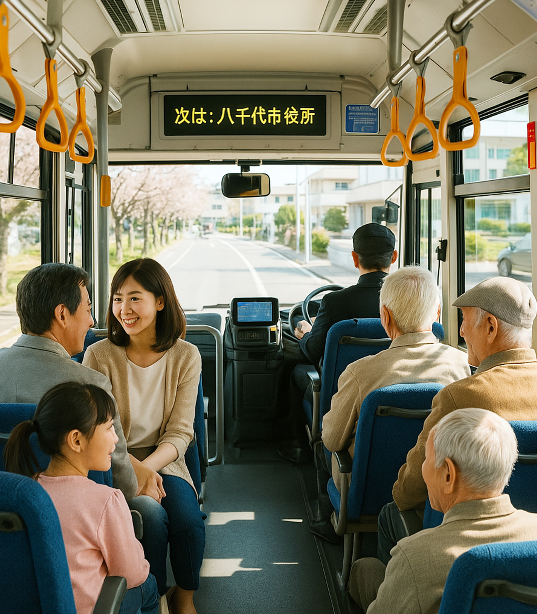 大沢かずはる【公約】 | ❶ぐるっと号をDXで再導入し、移動を支援 | 「DX の“エンジン”+4 つの重点枠×3 つのアクション」で八千代を変えていきます!